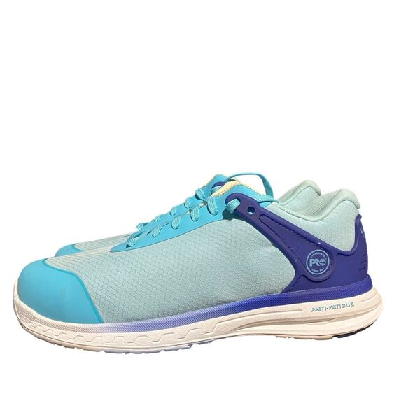 Timberland Pro Sneakers WMNS 9 Blue Day One Safety Shoes PR0455 Anti-Fatigue - Picture 6 of 12